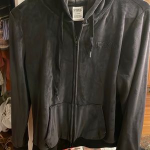 Victorias secret Pink Velour Hoodie